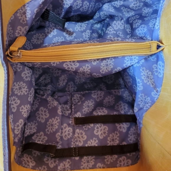 ๐พ๐"Think FALL"๐๐พKathy Van Zeeland Purse, Sunny Yellow, EUC - Picture 8 of 11